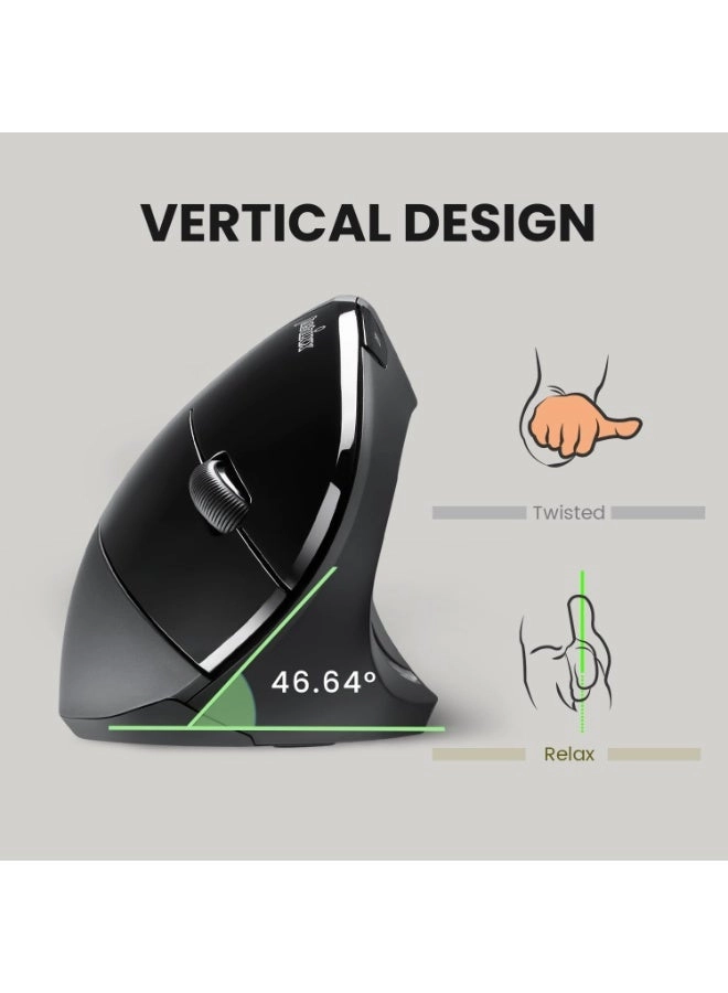 PERIMICE-713R Vertical Mouse - Radio Frequency