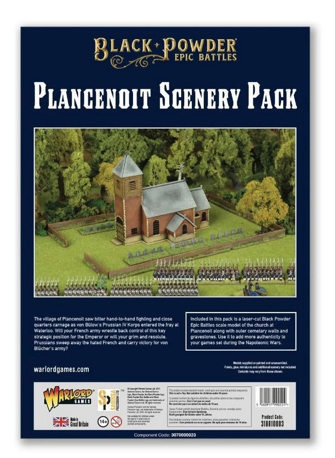 Black Powder Epic Battles Waterloo Plancenoit Scenery Pack