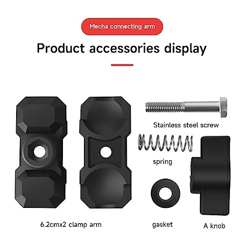 Double Socket Arm - Aluminum 1-Inch Ball Mount Base