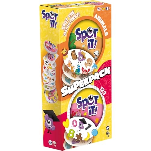 Spot It! Animals + Spot It! 1,2,3