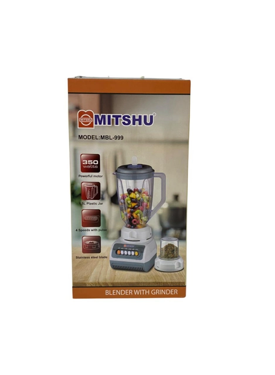 MBL-999 - 4 Speeds with Pulse Includes Dry Grinder Stainless Steel Blade