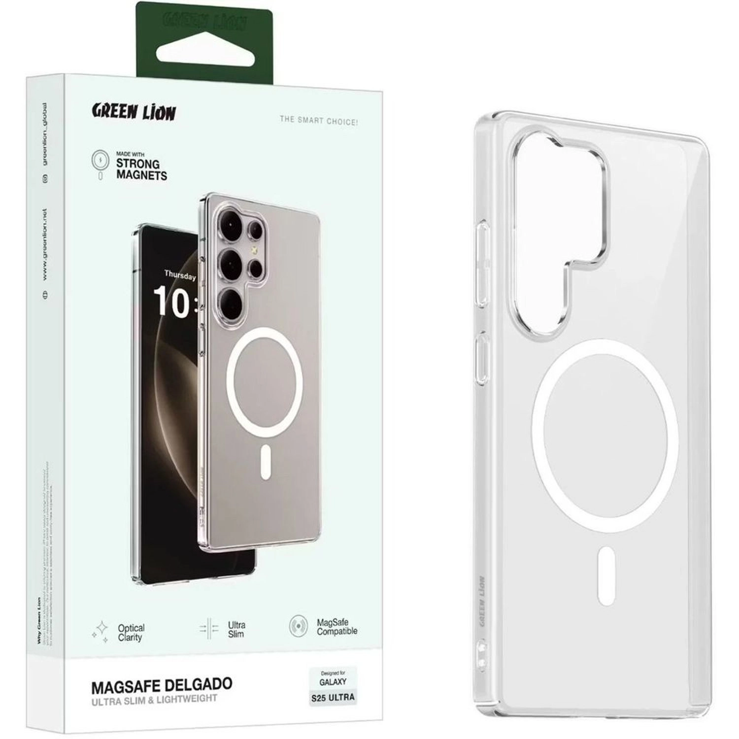 Delgado Clear Case - PC for Samsung Galaxy S25 Ultra