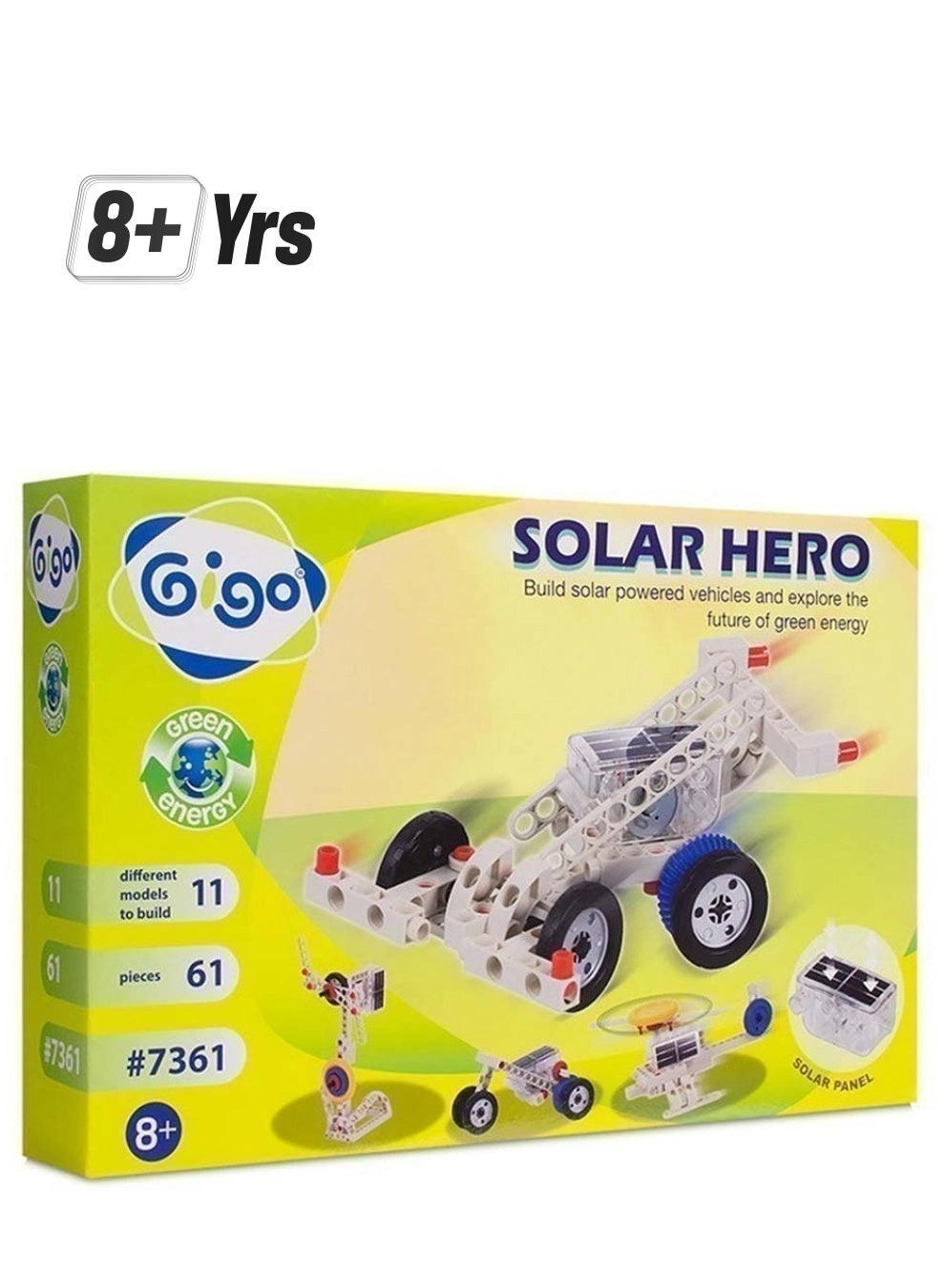 GiGo Toy Solar Hero - 8 years+ 61 pieces
