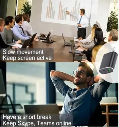 USB C Computer Mouse Jiggler