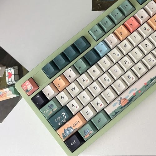 PBT Dye Sub Custom Keycaps - 152 Keys Cherry Profile