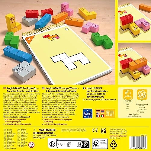 Logic! GAMES - Freddy & Co. - 5+ 14 pieces