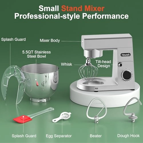 Stand Mixer - 5.5 Quarts 300 watts