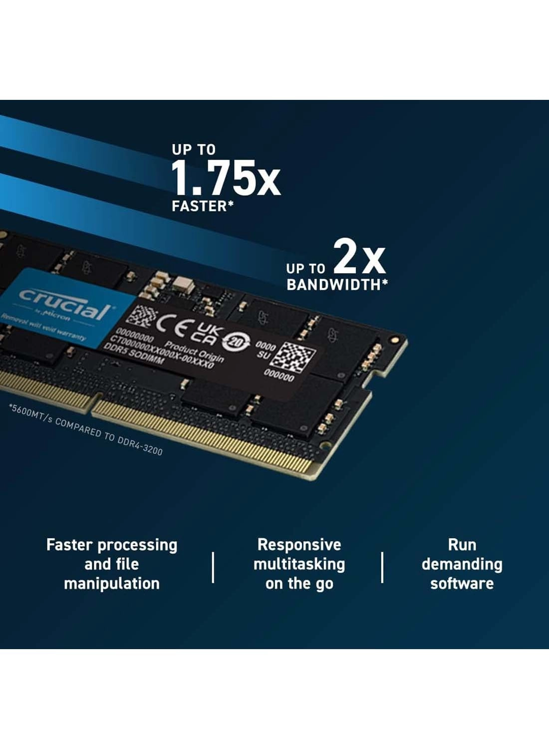 CT16G56C46S5 - 16GB 5600MHz SODIMM DDR5