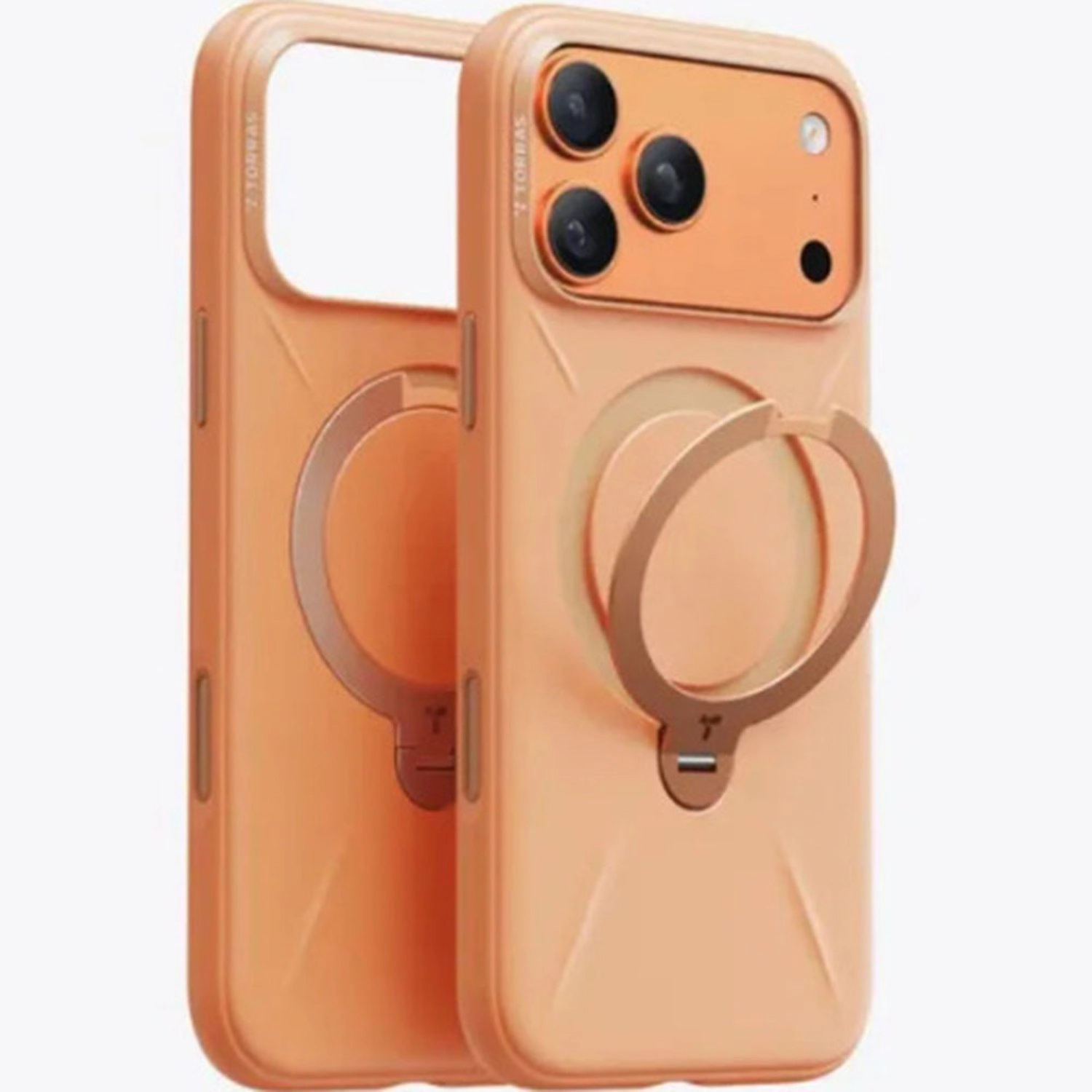 Ostand Spin Series Silicone Case with MagSafe for iPhone 17 Pro