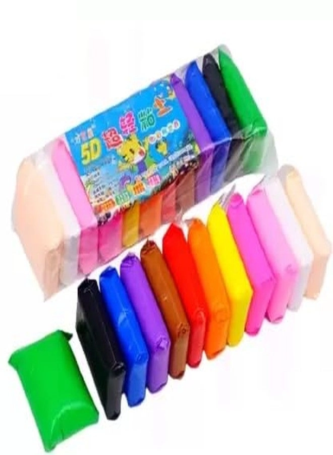Air Dry Clay - 12 pcs.