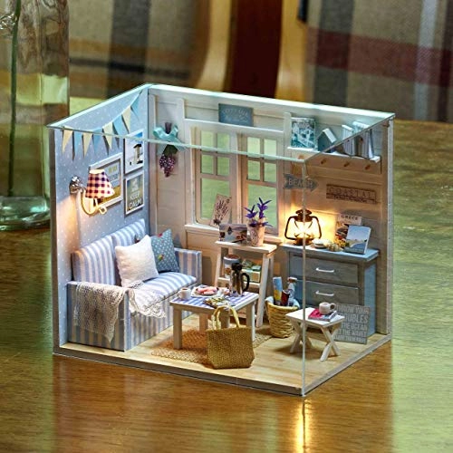 DIY Miniature Dollhouse Kit - Warm Moment 1:24
