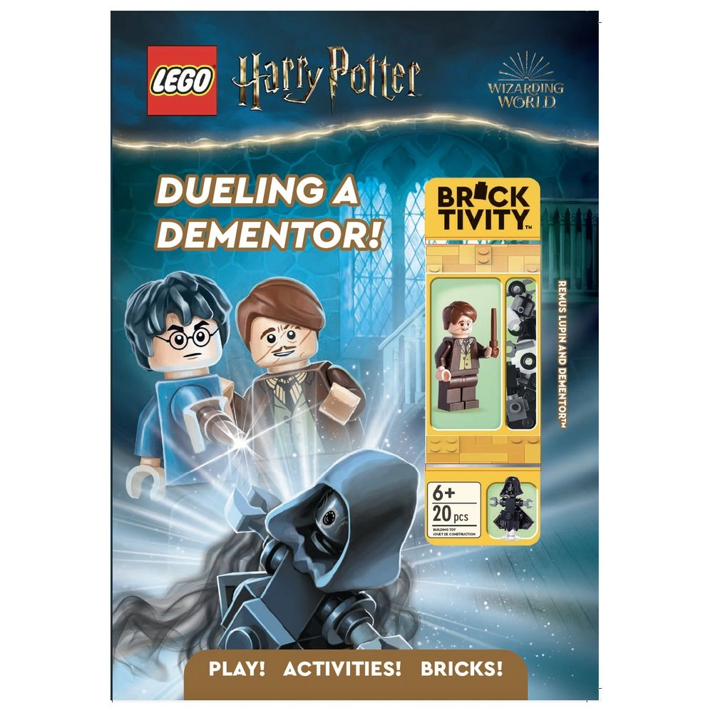 LEGO Harry Potter Dueling A Dementor Activity Book - Suitable for 6 years & above 20 Pcs