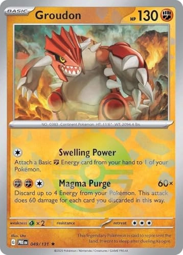 Groudon 49/131 - Prismatic Evolution