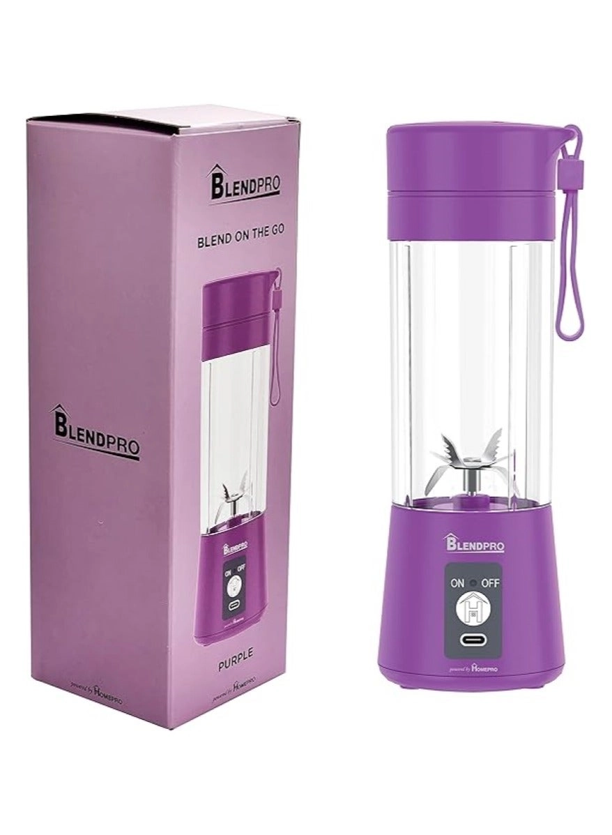Home Pro BLENDPRO - Portable Six-Blade USB Rechargeable
