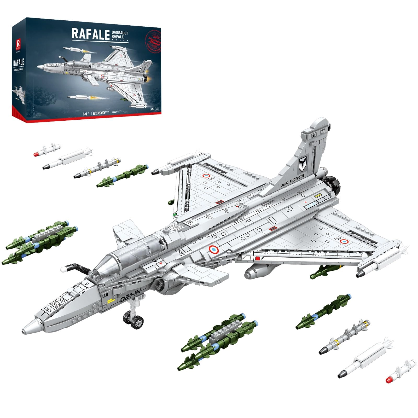 Shantou Juhang Toys Technology Co., Ltd. Rafale (33035) - Airplane