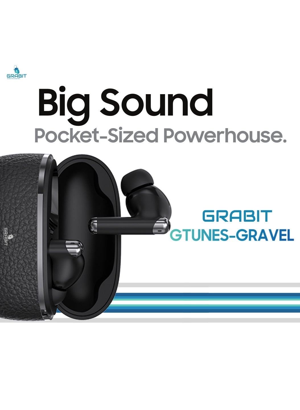 GTUNES-GRAVEL Wireless Earbud