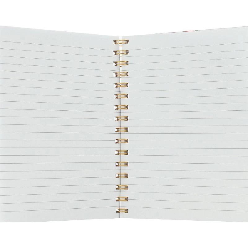 Notebook 19 X 26 cm Spiral - Grid 100 Sheets