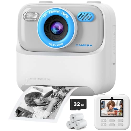 Instant Print Camera - 32GB White