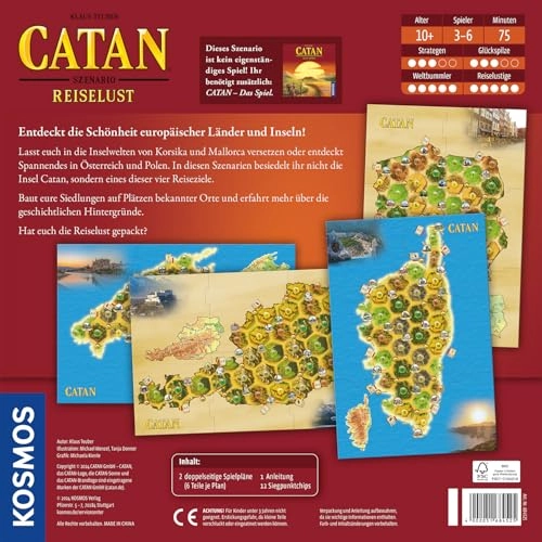 Catan: Travel Lust (German)