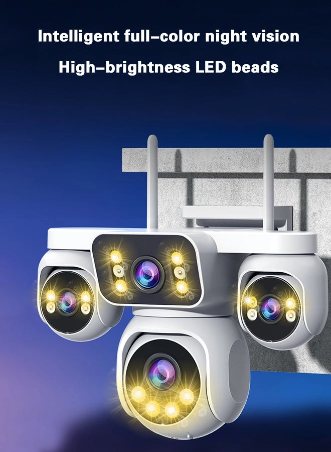 20MP CCTV - 4 Lens 4 Screen