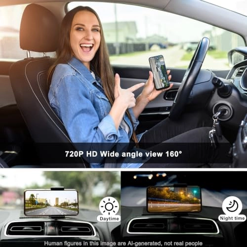Wireless License Plate Backup Camera - WiFi 1080P