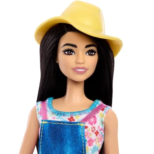 Farmer Doll - Plastic black hair Ages 3+