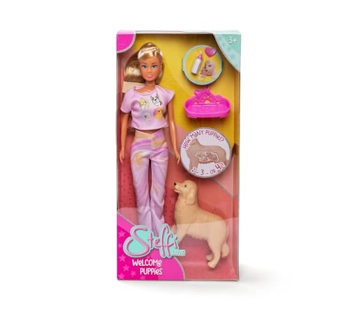 Steffi Love Welcome Puppies - 29 cm Plastic Ages 3+