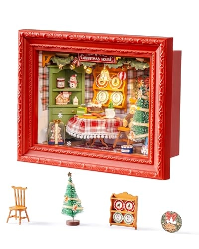Rolife DIY Miniature Dollhouse Kit - Halloween/Christmas 1:20