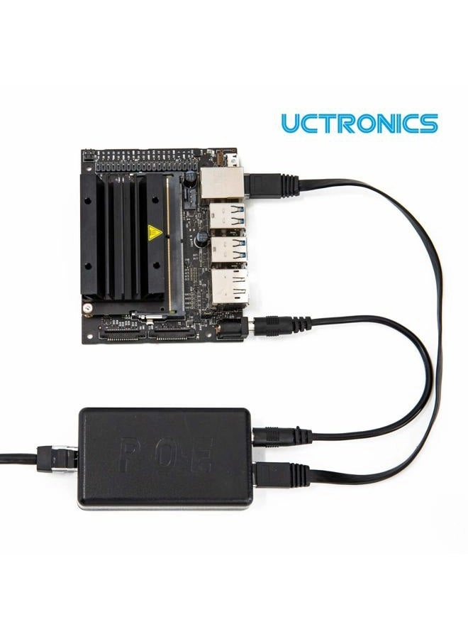 USB-C PoE Splitter - 5V/4A 802.3at Gigabit