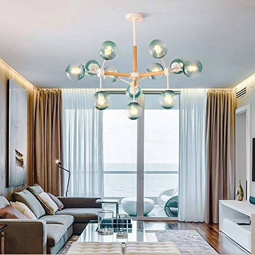 Magic Bean Molecule Chandelier