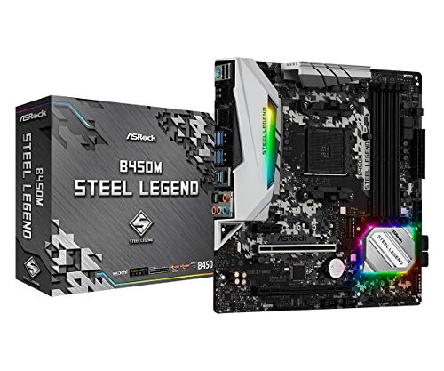 B450M STEEL LEGEND - Socket AM4 MicroATX