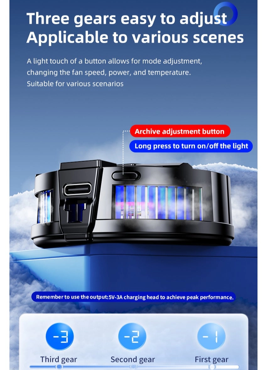 Semiconductor Phone Cooler - RGB Light iPhone 12/13