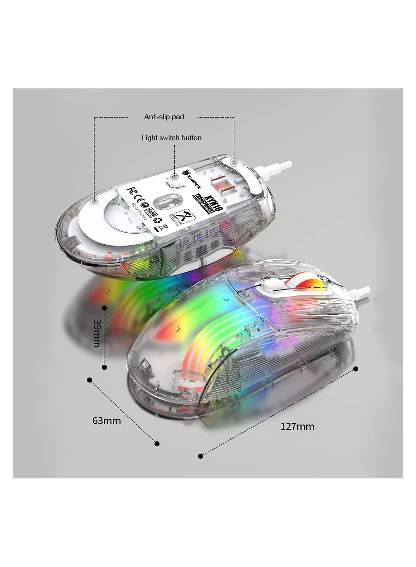 RGB Gaming Mouse - USB