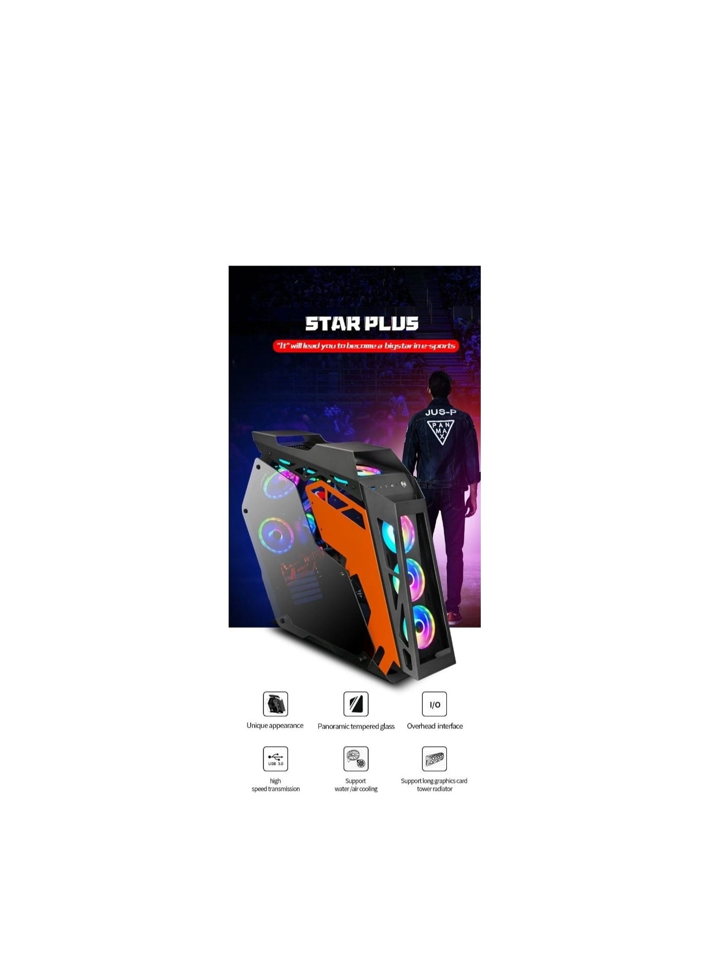 Star Plus Special Edition - 8 Fans ARGB 120 millimeters