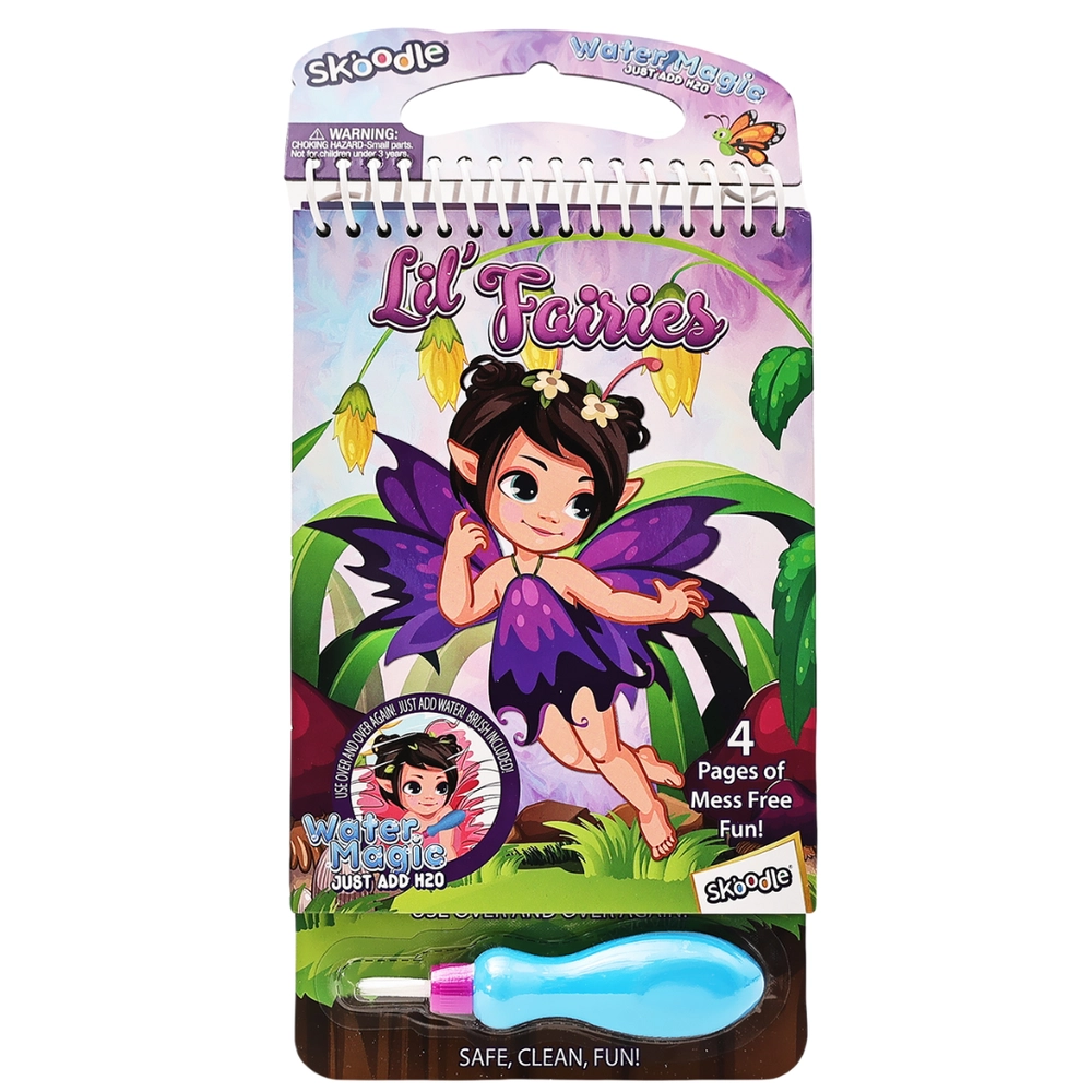 SKOODLE Water Magic Activity Pad Lil Fairies - 3+ years