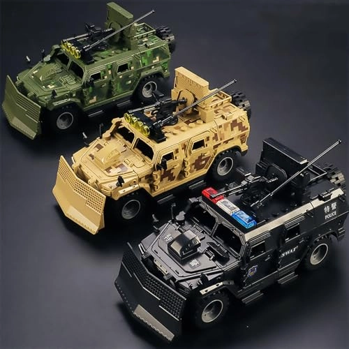 Military Vehicle Building Blocks - 130 pcs