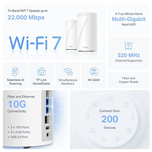 Deco BE85 - WiFi 7 2 piece(s)