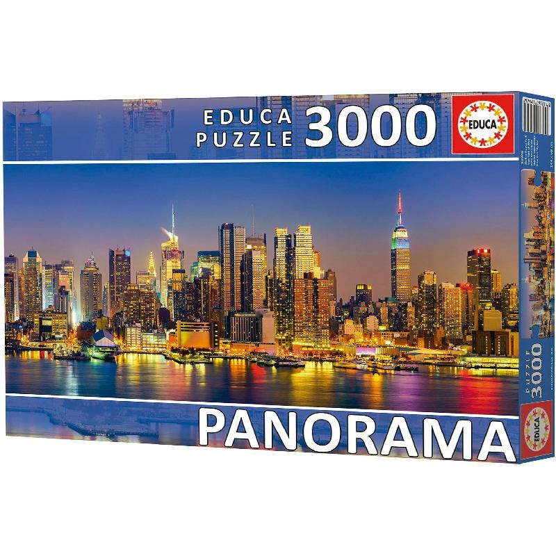 Educa New York Skyline "Panorama" Puzzle (3000) - 3000 pcs