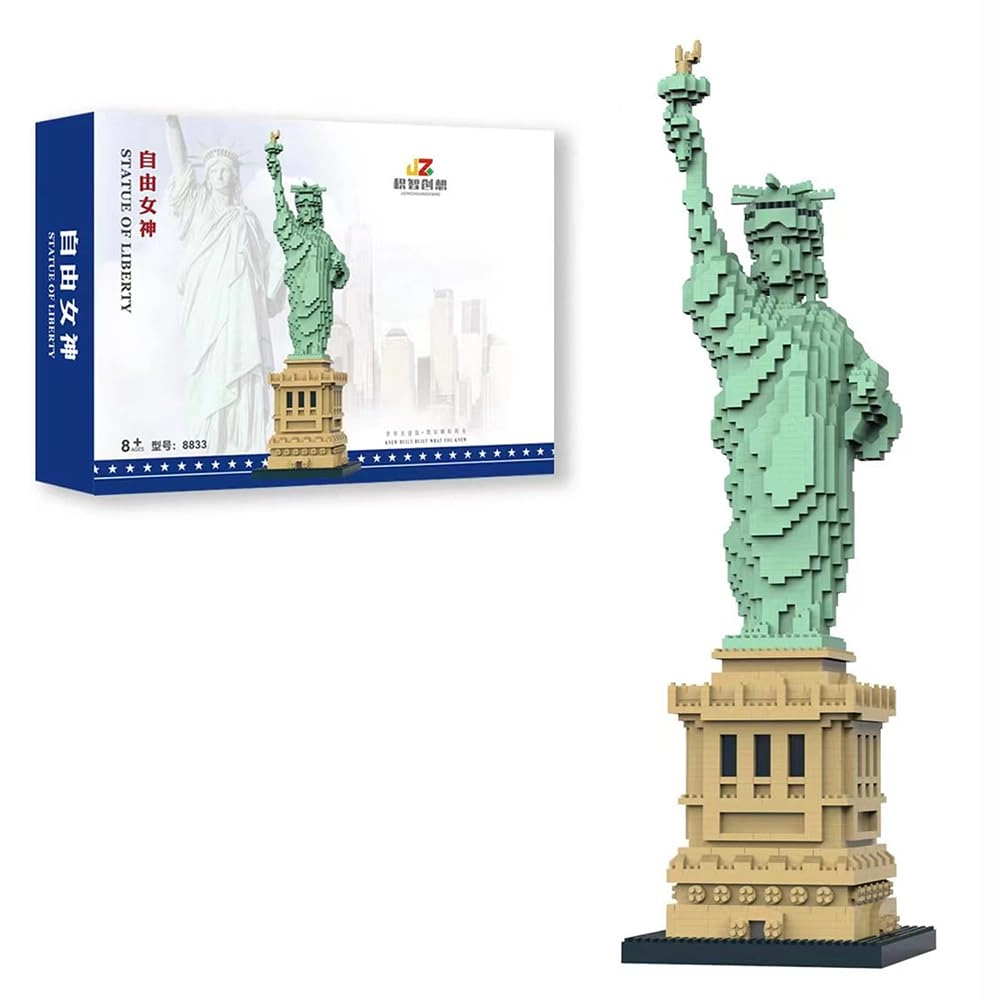 ENHANA Lady Liberty Micro Mini Blocks - Statue of Liberty 2810pcs