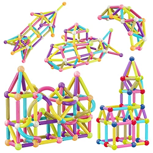 Magnetic Stick Building Block - 100pcs