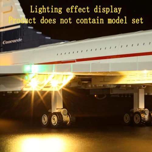 LED Lighting Kit for LEGO Le Concorde 10318