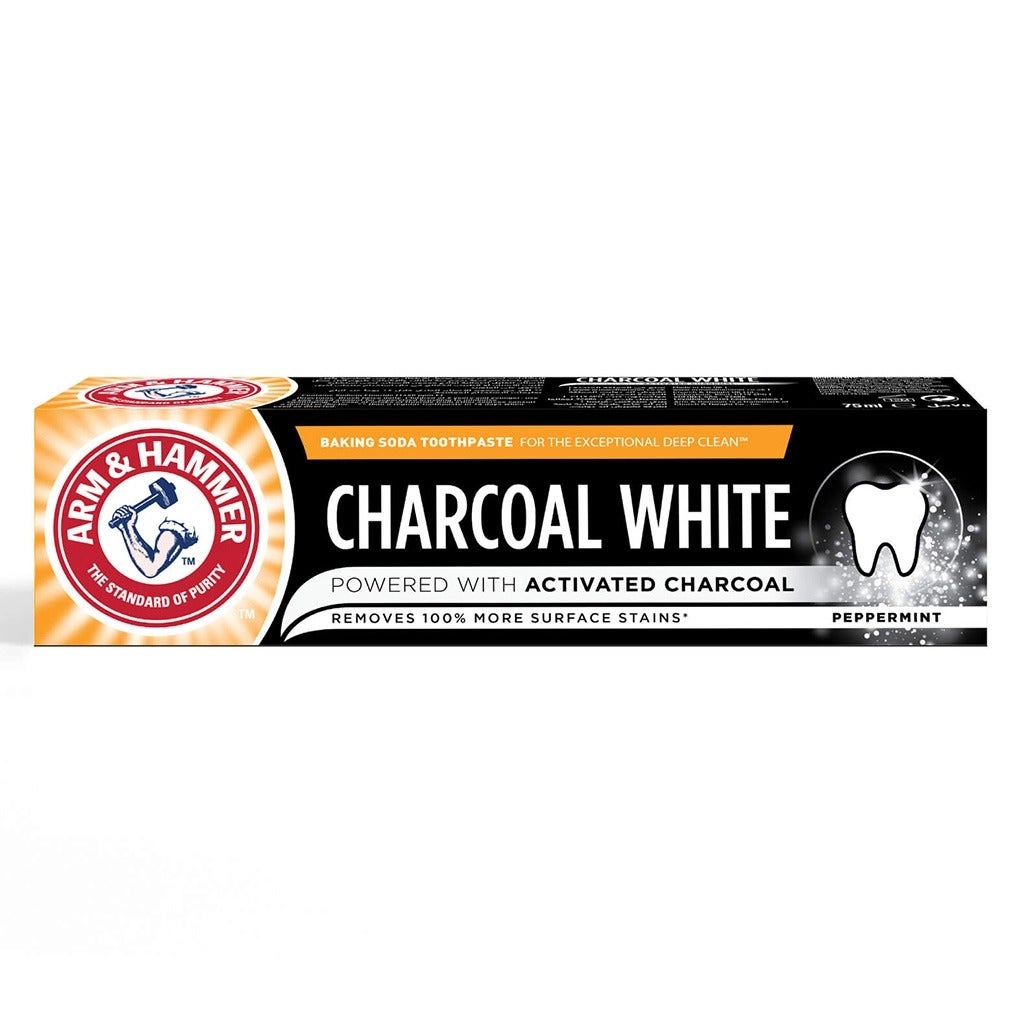 Arm & Hammer Charcoal White Toothpaste 75ml
