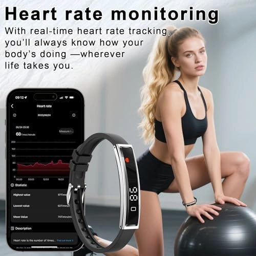 Smart Band - Pedometer Heart Rate Monitor