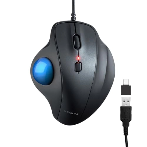 Ergonomic Trackball Mouse - USB