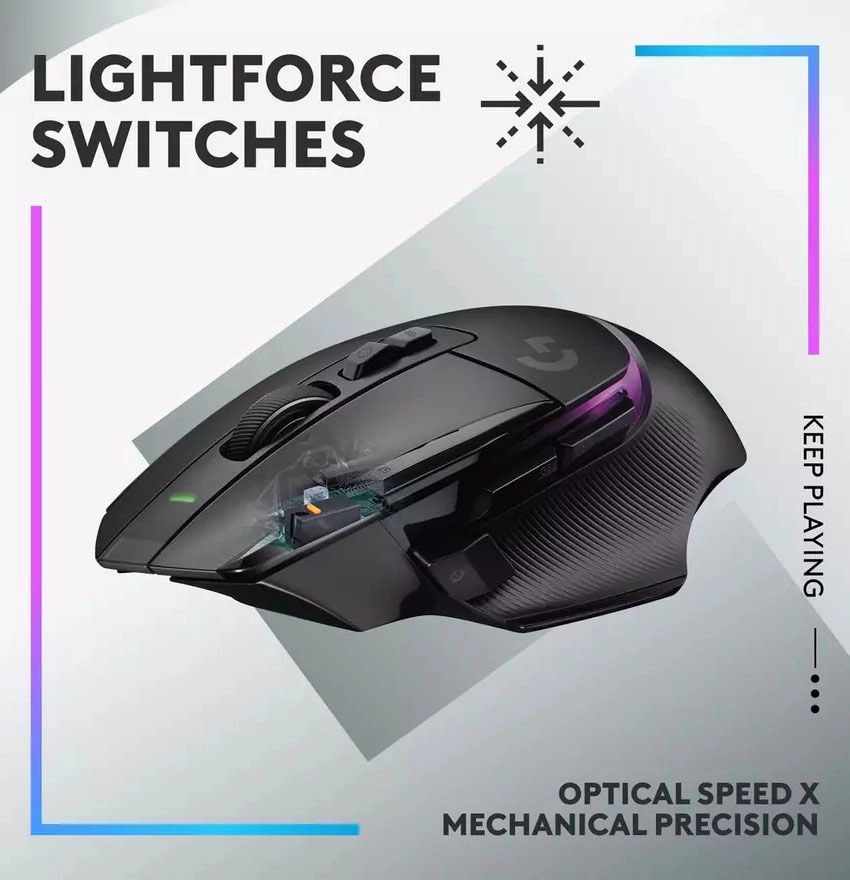 G502 X PLUS Gaming Mouse - Wireless
