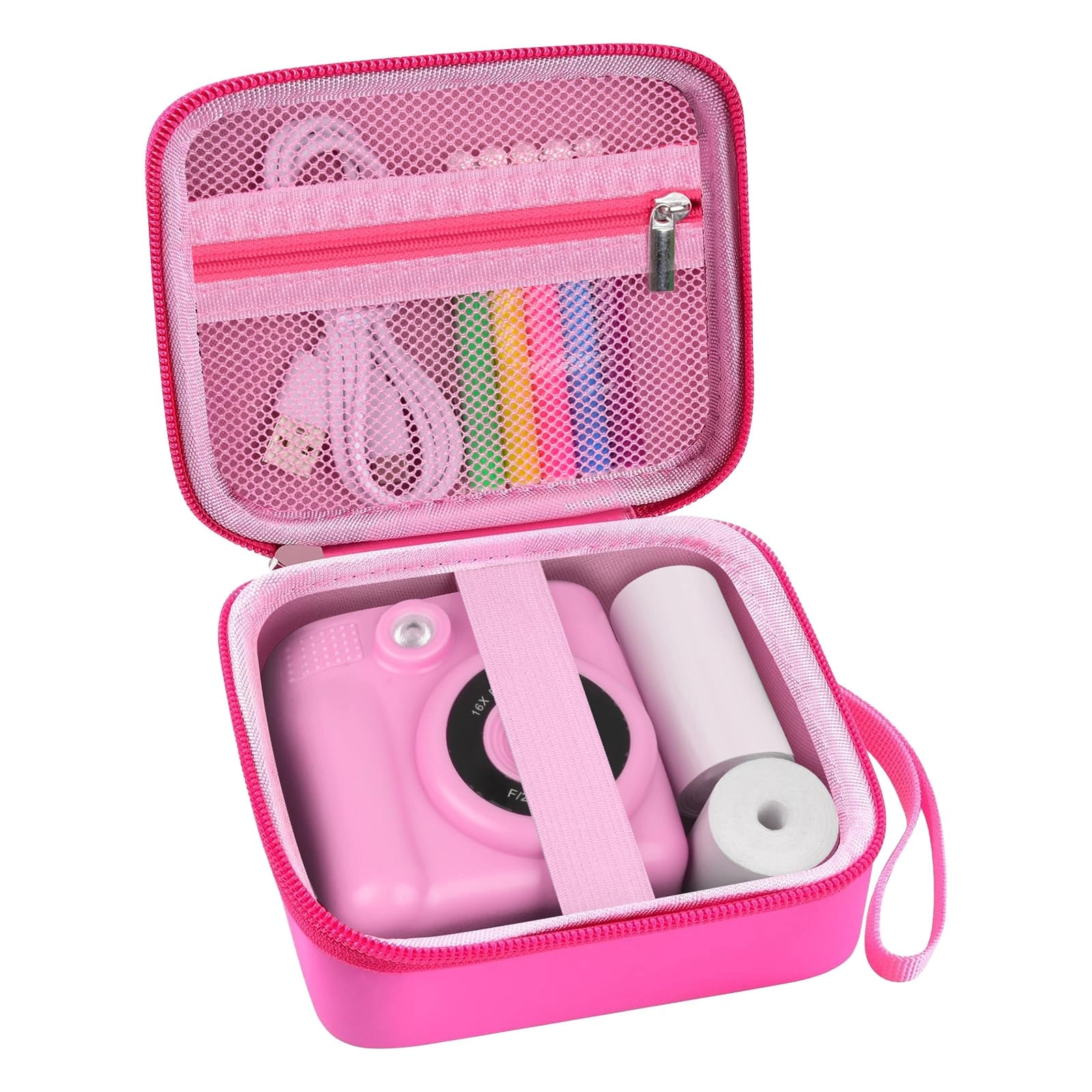 Bag - 5.5 x 5.1 x 3.1 inches suitable for ESOXOFFORE for Dylanto for Prograce for GKTZ for YEEHAO for LETSHAHA for ENERHAMP/ for Anchioo/ for YETCN/ for Amzelas/ for WEEFUN/ for MEETRYE/ for USHINING/ for Mafiti/ for Bestoonemultiple instant camera for digital camera for girls camera