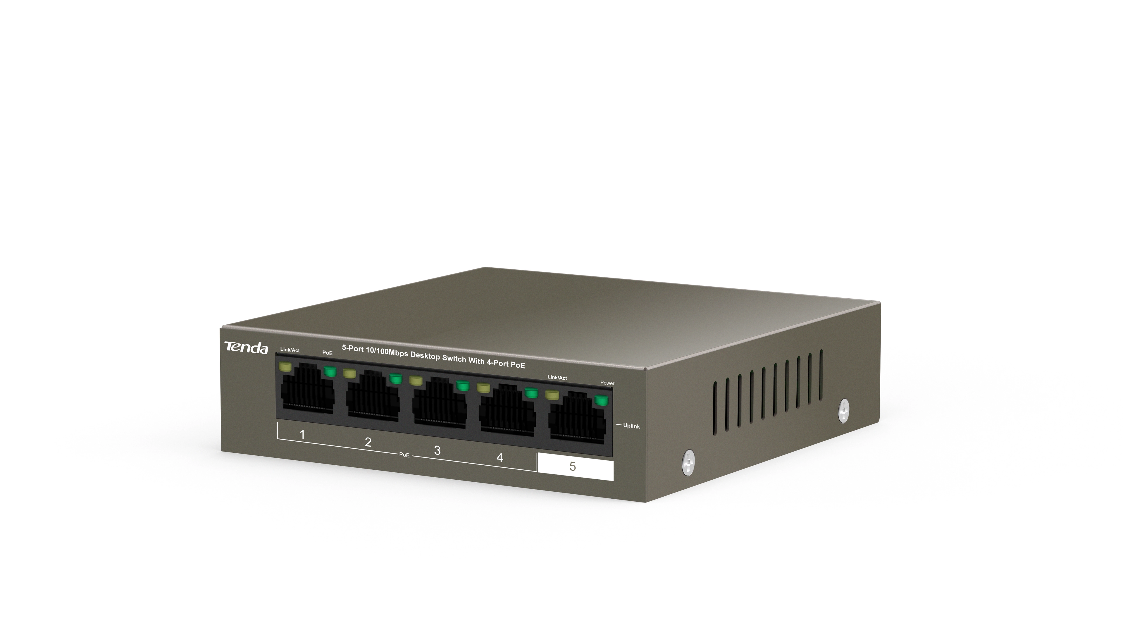 TEF1105P-4-63W - 5-ports