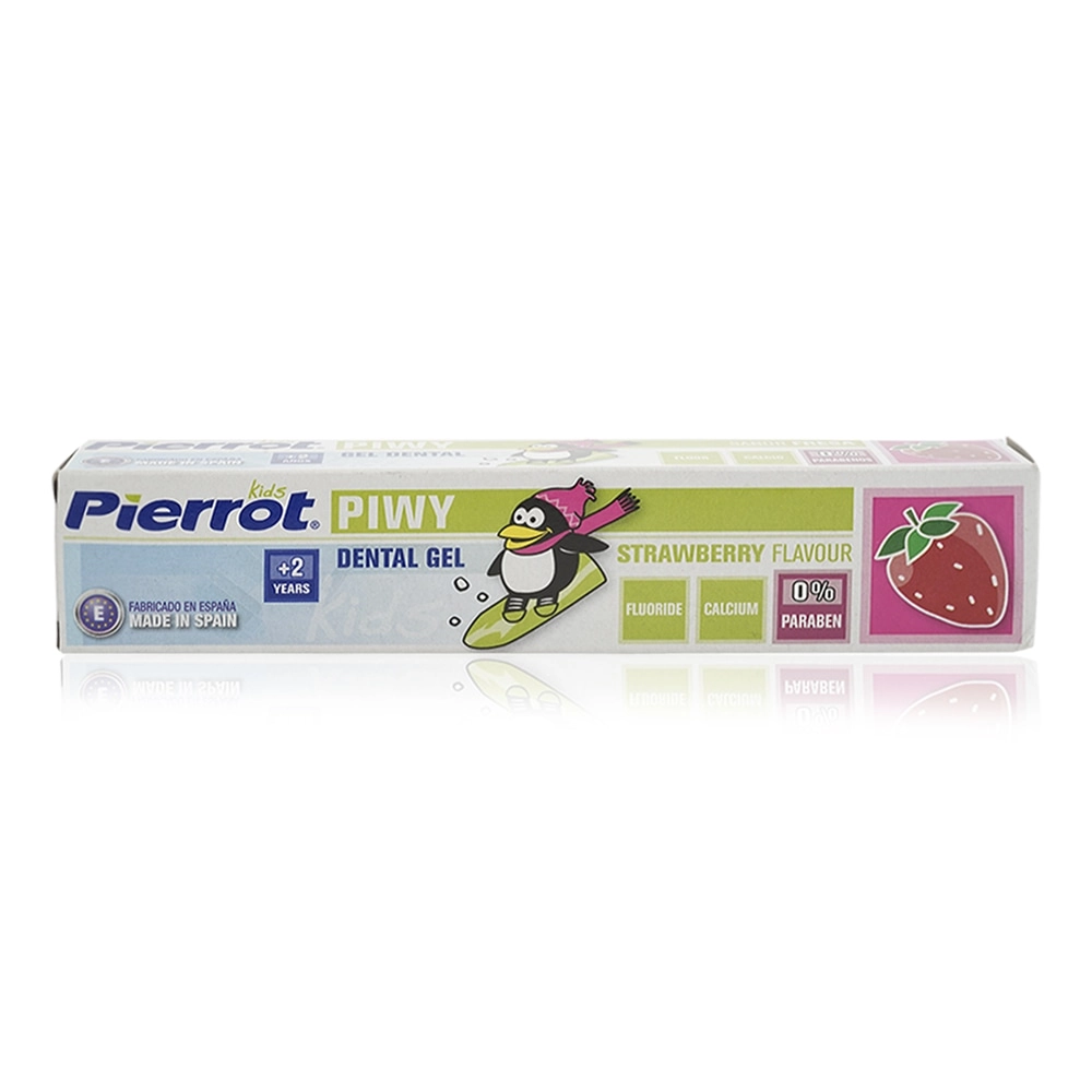 Piwy Gel Strawberry Sodium Fluoride Toothpaste 50 ml