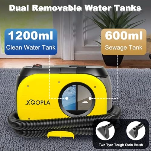 Portable Carpet Spot and Upholstery Cleaner - Spotless Cleaning 600 watts