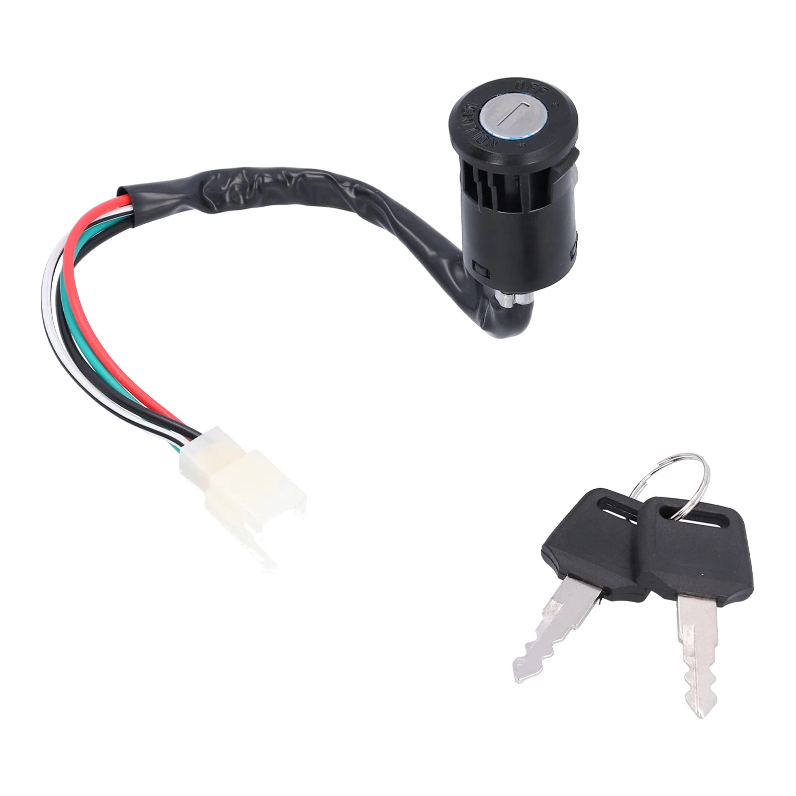 Ignition Switch - 4 Wire 2 Keys